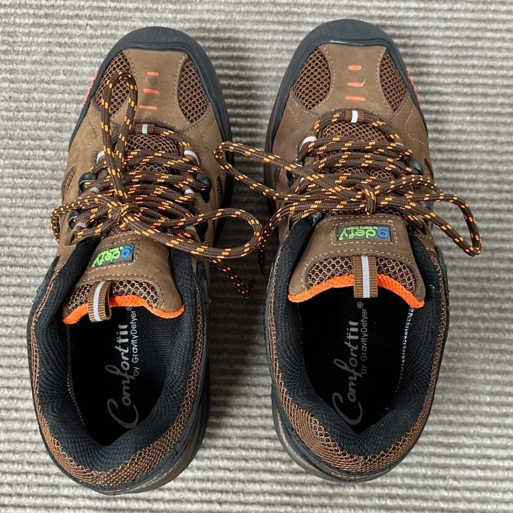 Gravity Defyer G-Defy Ion Mens 9 Brown‎ Waterproof Hiking Shoes NWOT